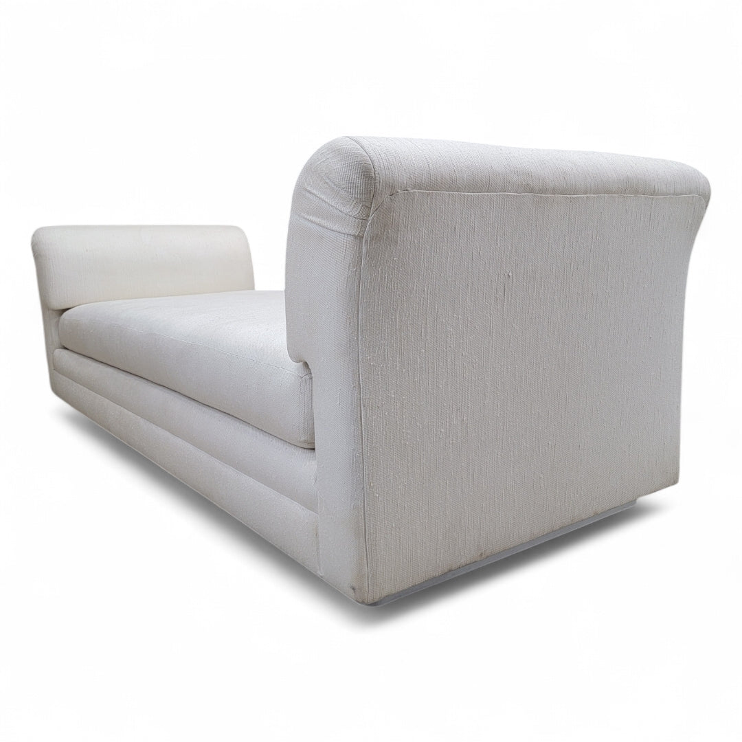 Postmodern Wide Arm Double Bench Lounge