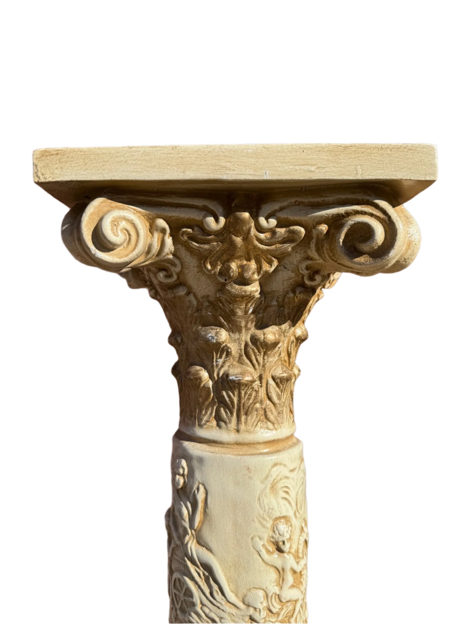 Vintage Neoclassical Style Roman Column Stand/Pedestal