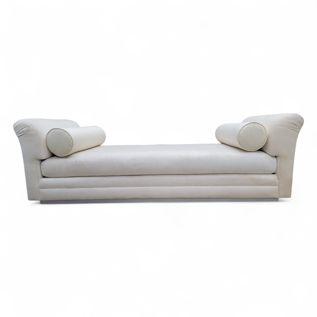 Postmodern Wide Arm Double Bench Lounge