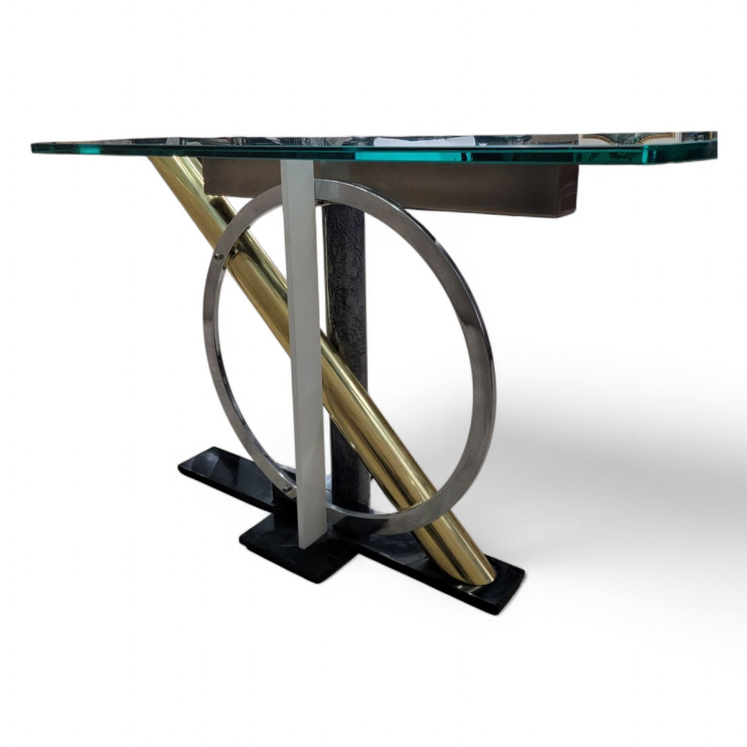 Modern Kaizo Oto for DIA Glass Top Console Table