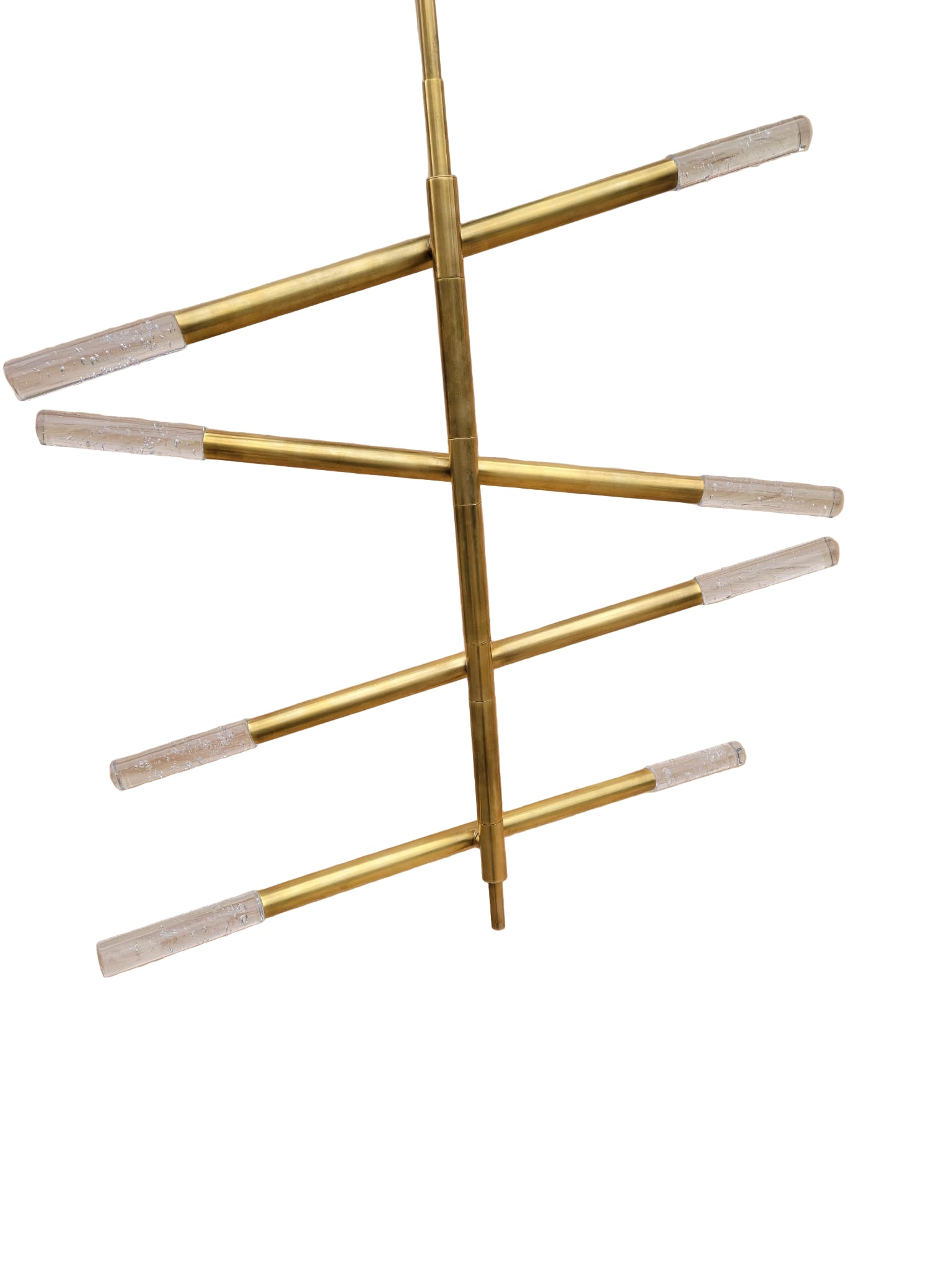 Kelly Wearstler Rousseau Articulating Chandelier in Brass Medium