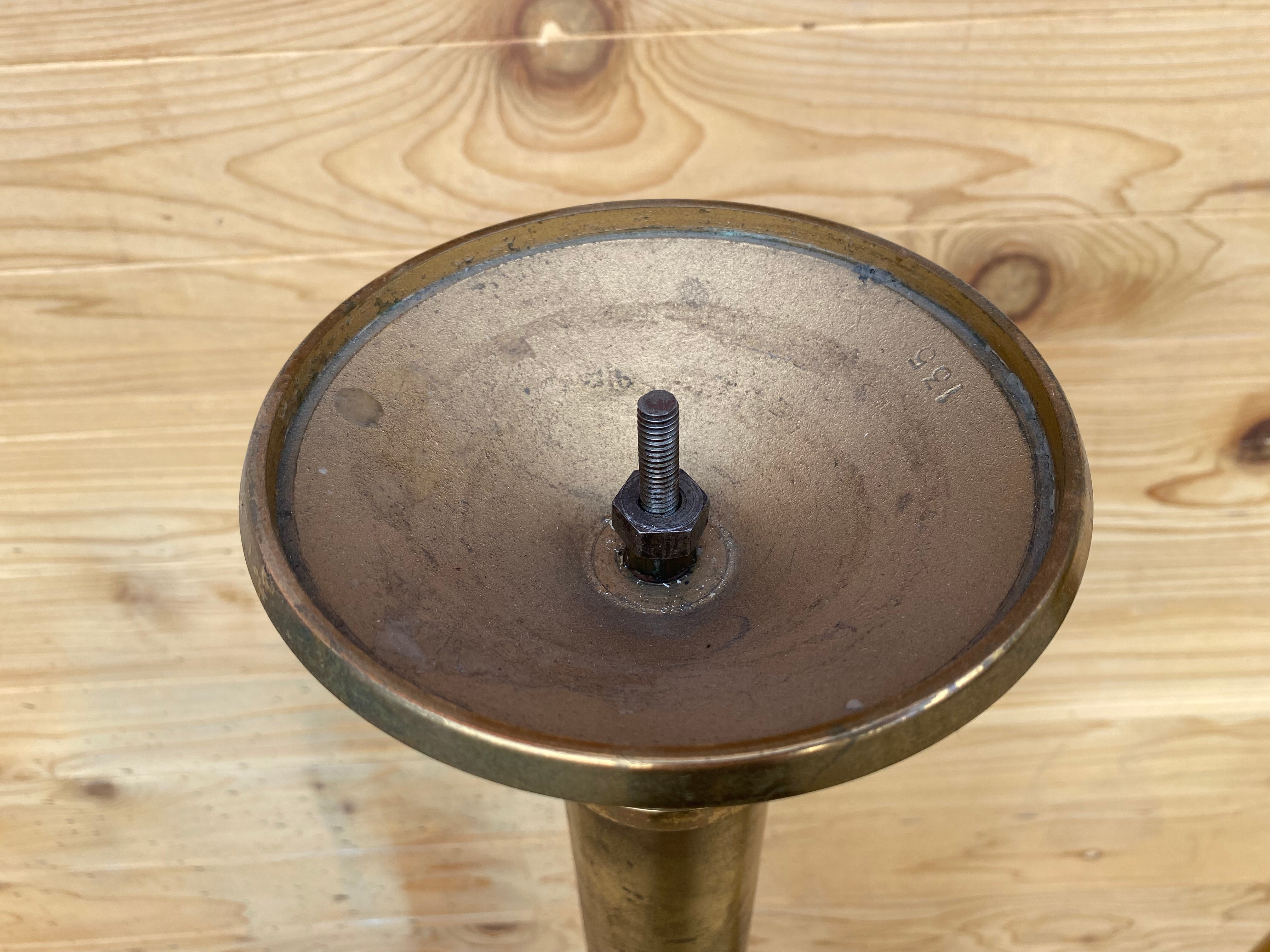 Antique Church Altar Floor Candle Holders
