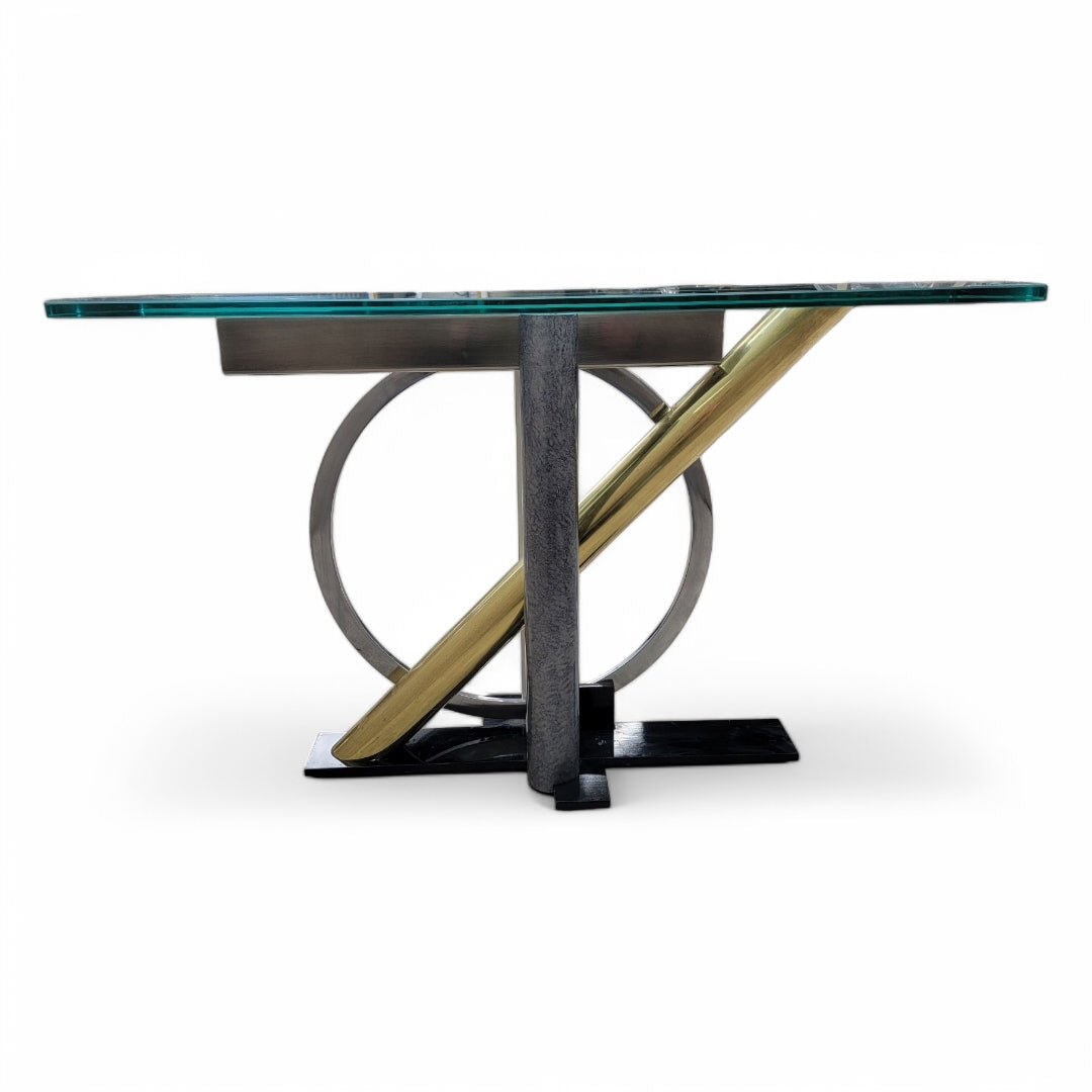 Modern Kaizo Oto for DIA Glass Top Console Table