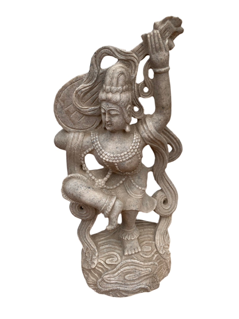 Antique Indian Saraswati Godess Statue