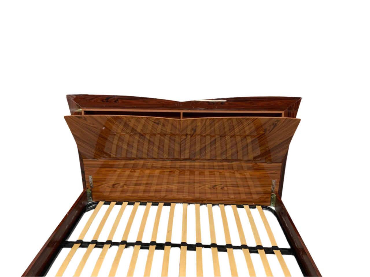 new - Modern New York Kokuten Two Tone Platform 5 Piece Bedroom Set by Global United