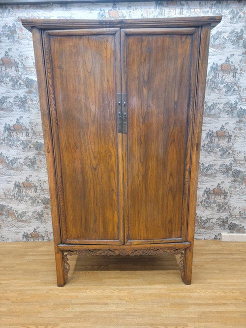 Hold - Antique Shanxi Province Carved Storage Cabinet