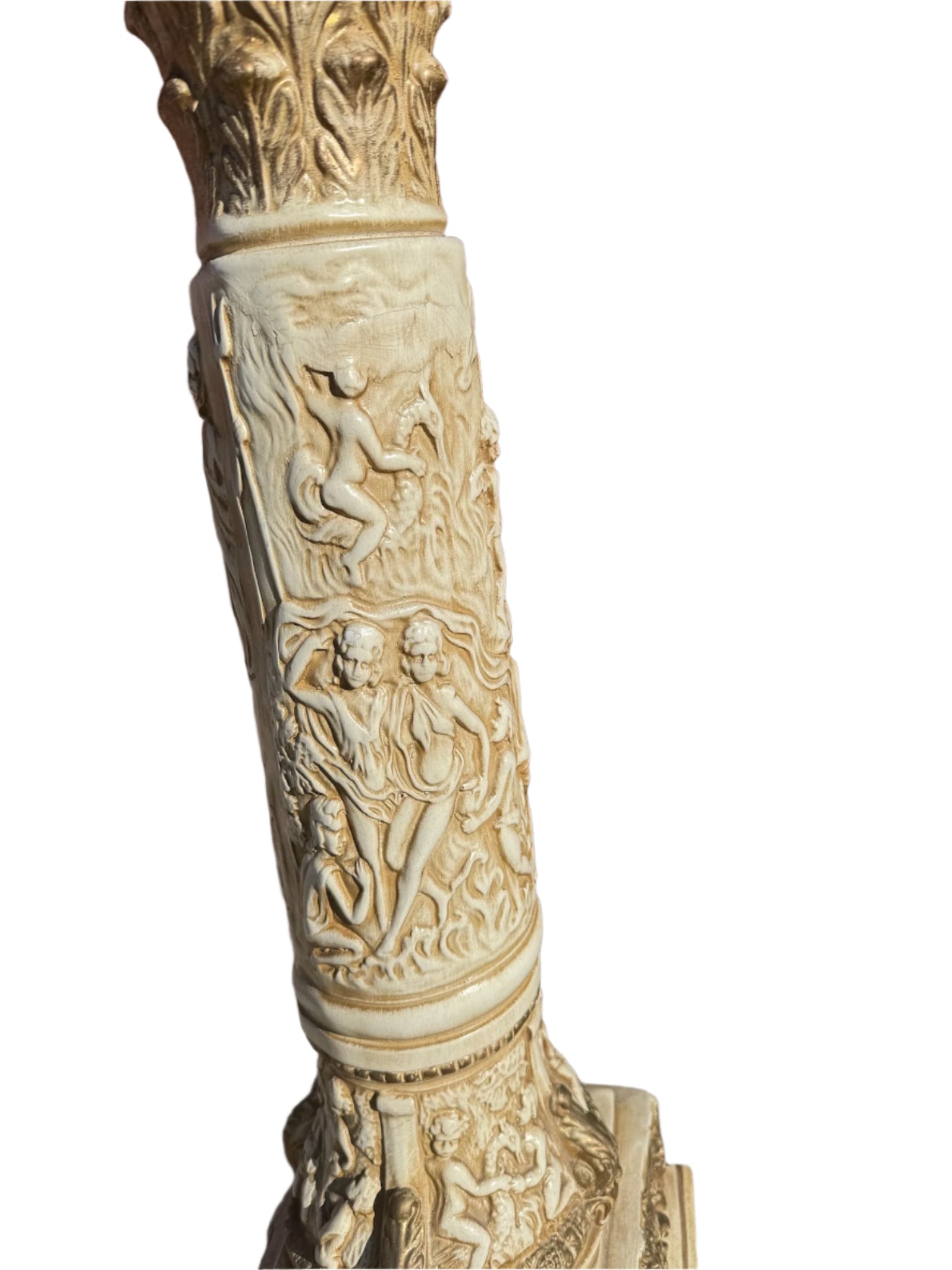 Vintage Neoclassical Style Roman Column Stand/Pedestal