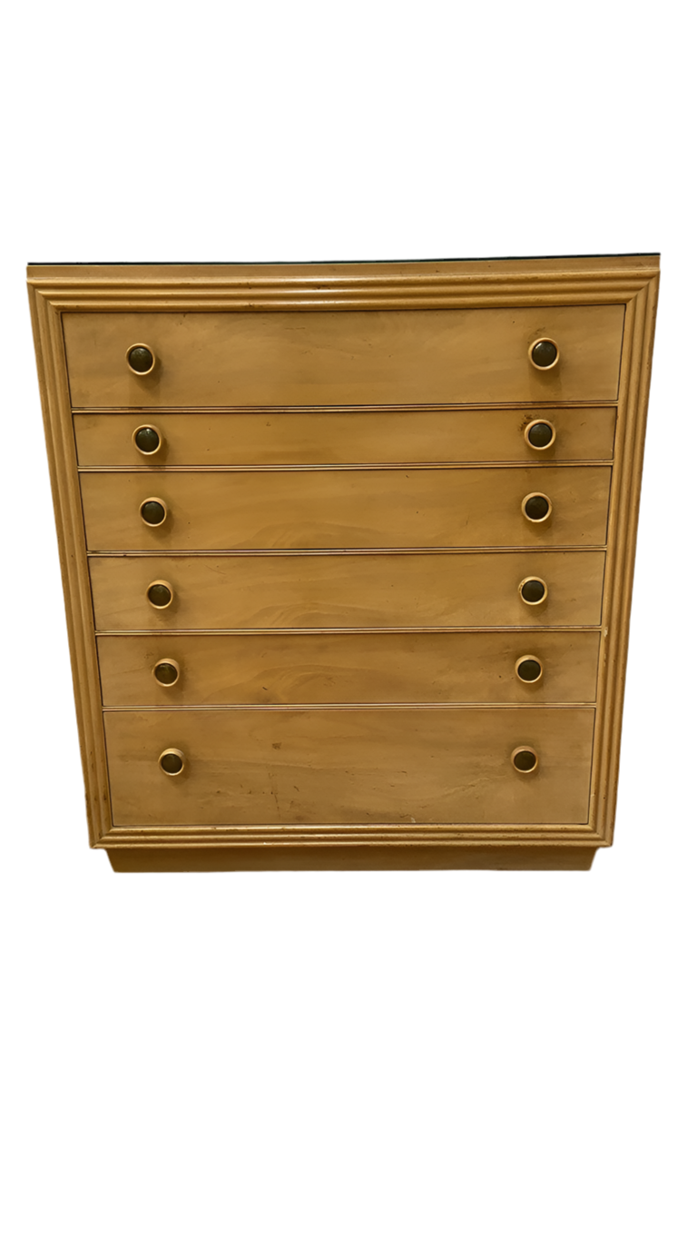 Mid Century Modern Cork Dresser by Johnson Furniture