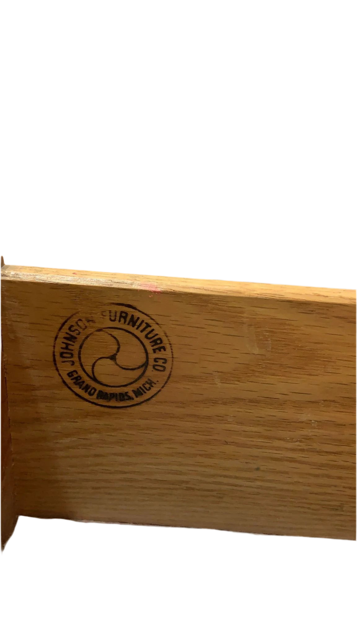 Mid Century Modern Paul Frankl for Johnson Furniture Cork End Table