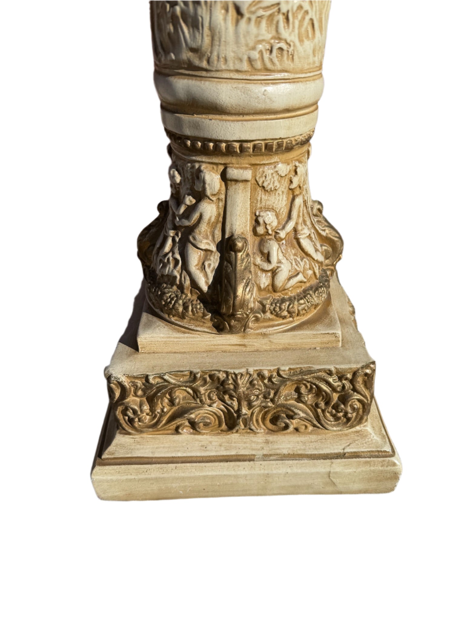 Vintage Neoclassical Style Roman Column Stand/Pedestal