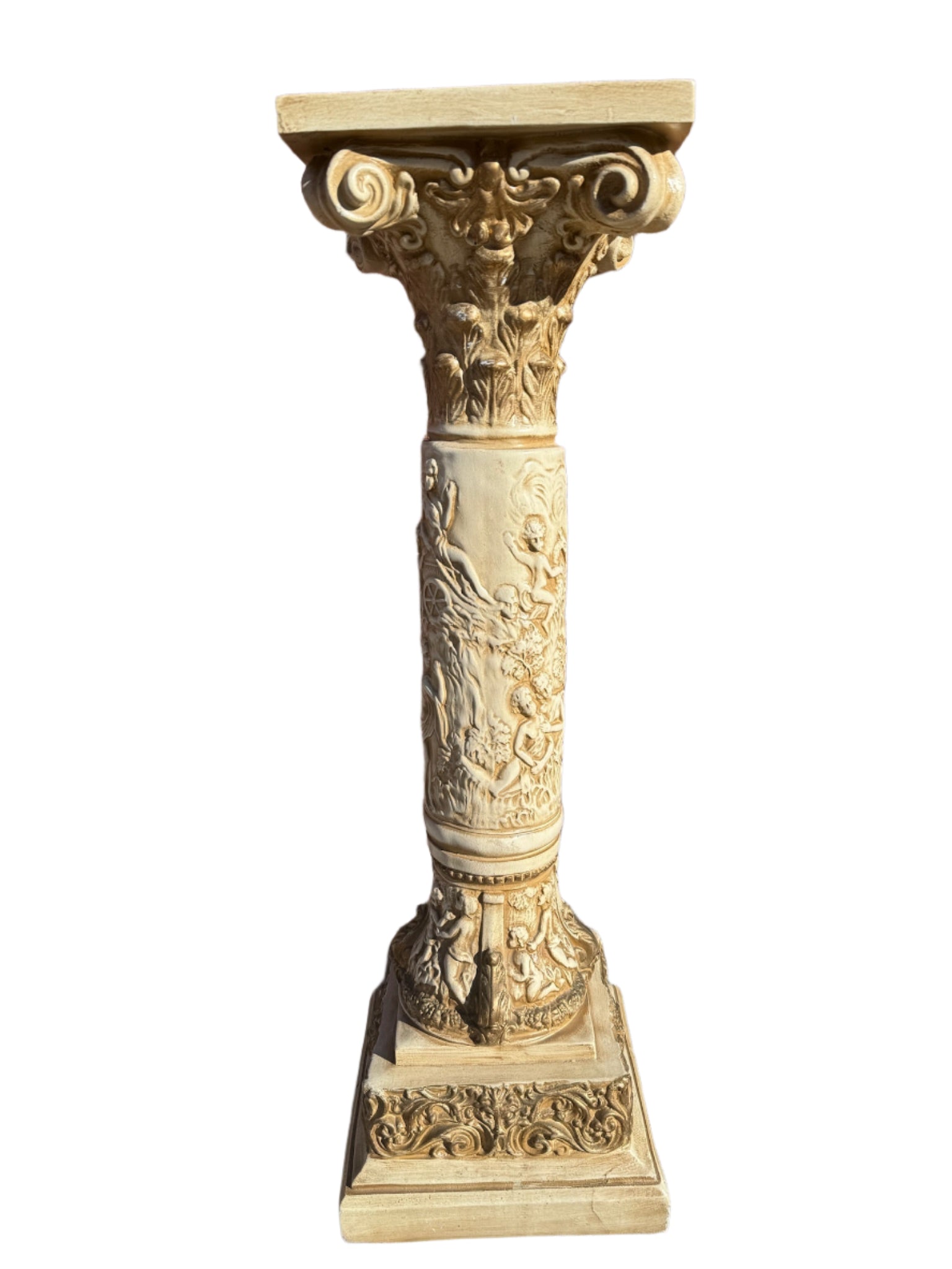 Vintage Neoclassical Style Roman Column Stand/Pedestal