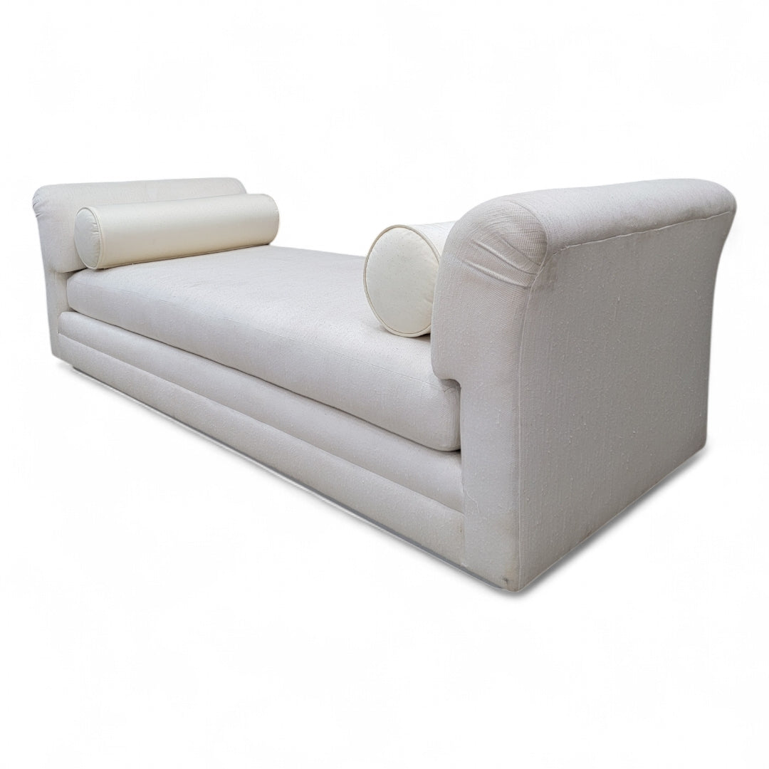 Postmodern Wide Arm Double Bench Lounge