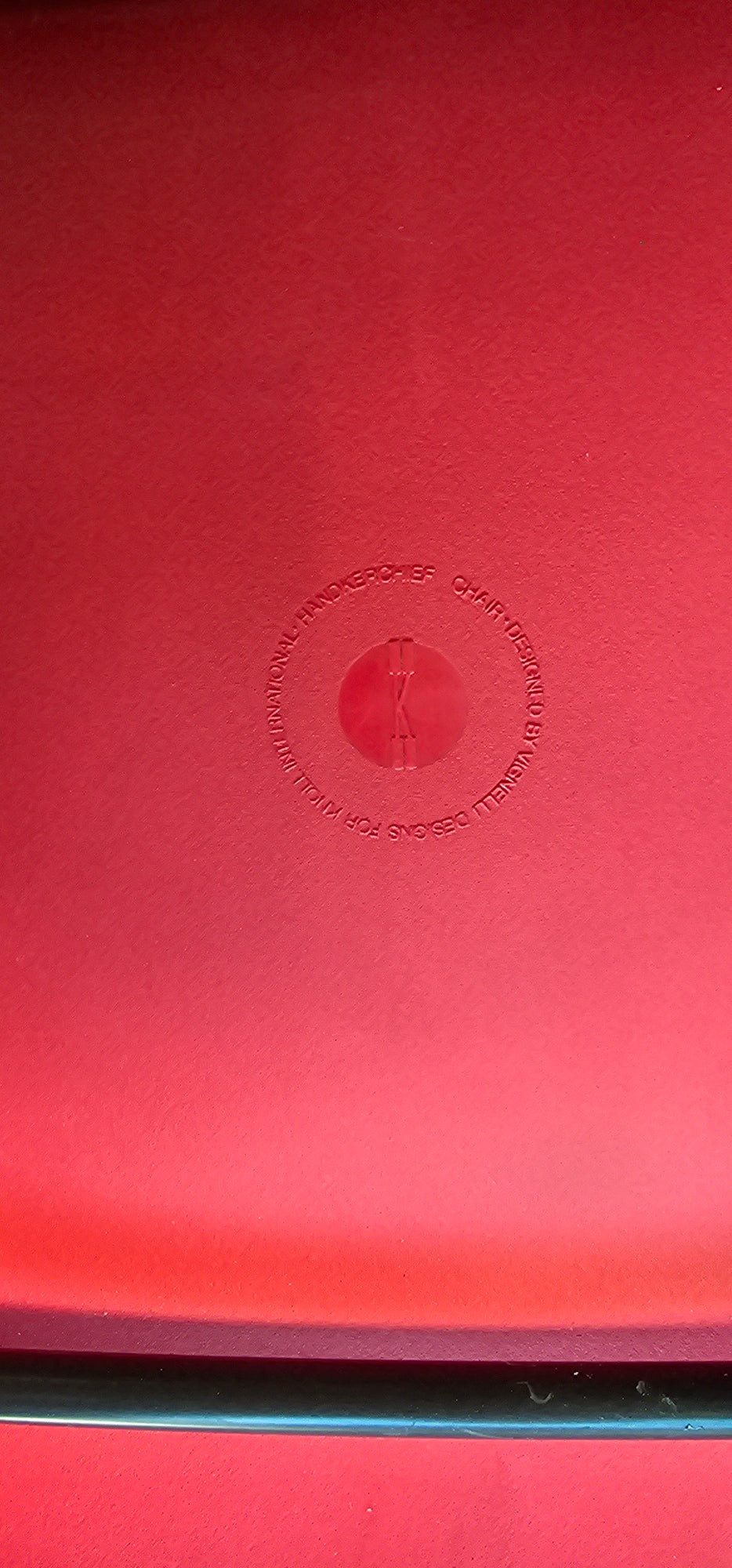 Mid Century Modern Knoll Handkerchief Chairs in Red - 4 Piece Set