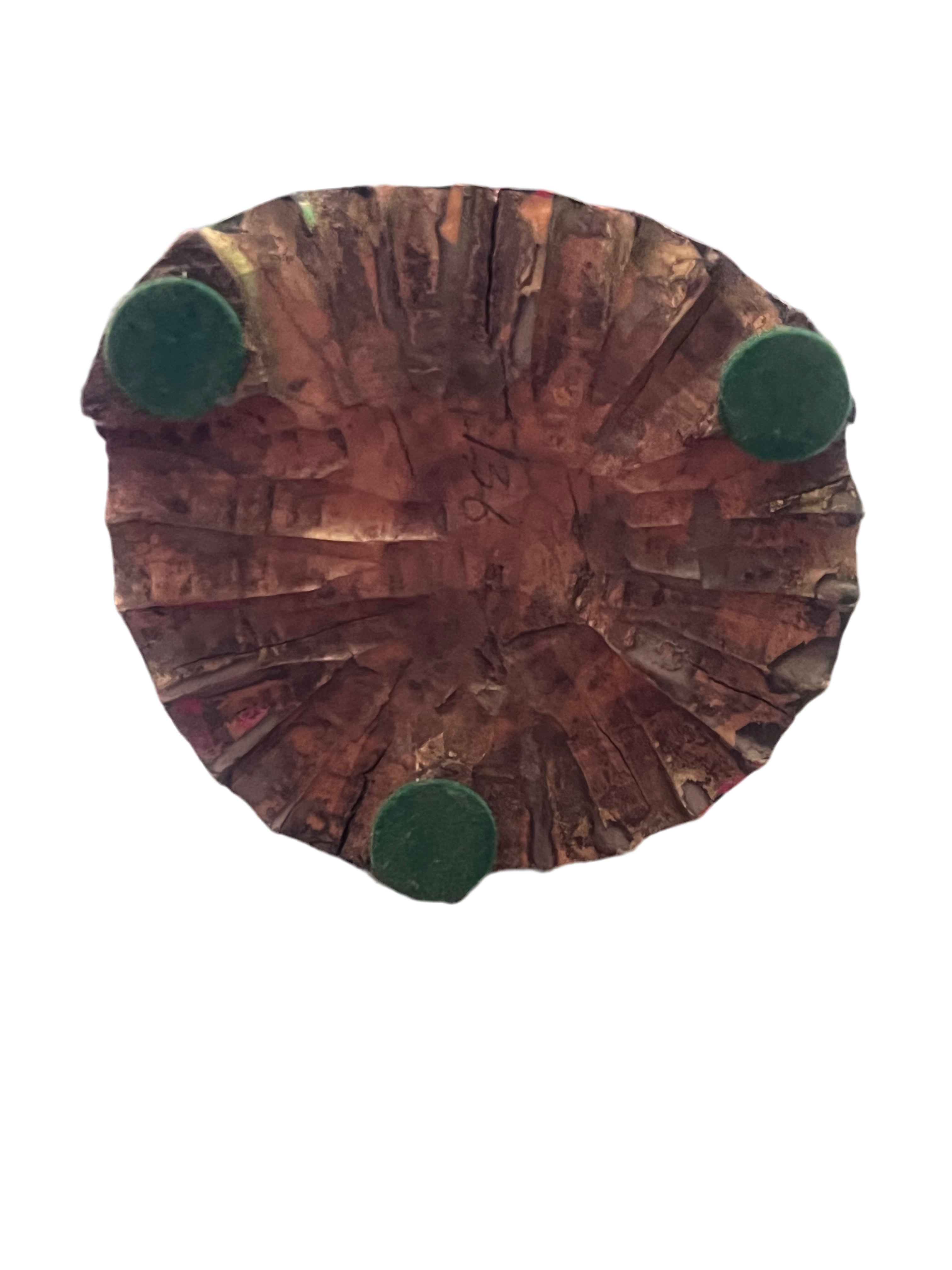 Antique Chinese Wood Hand Carved Monk Figurine