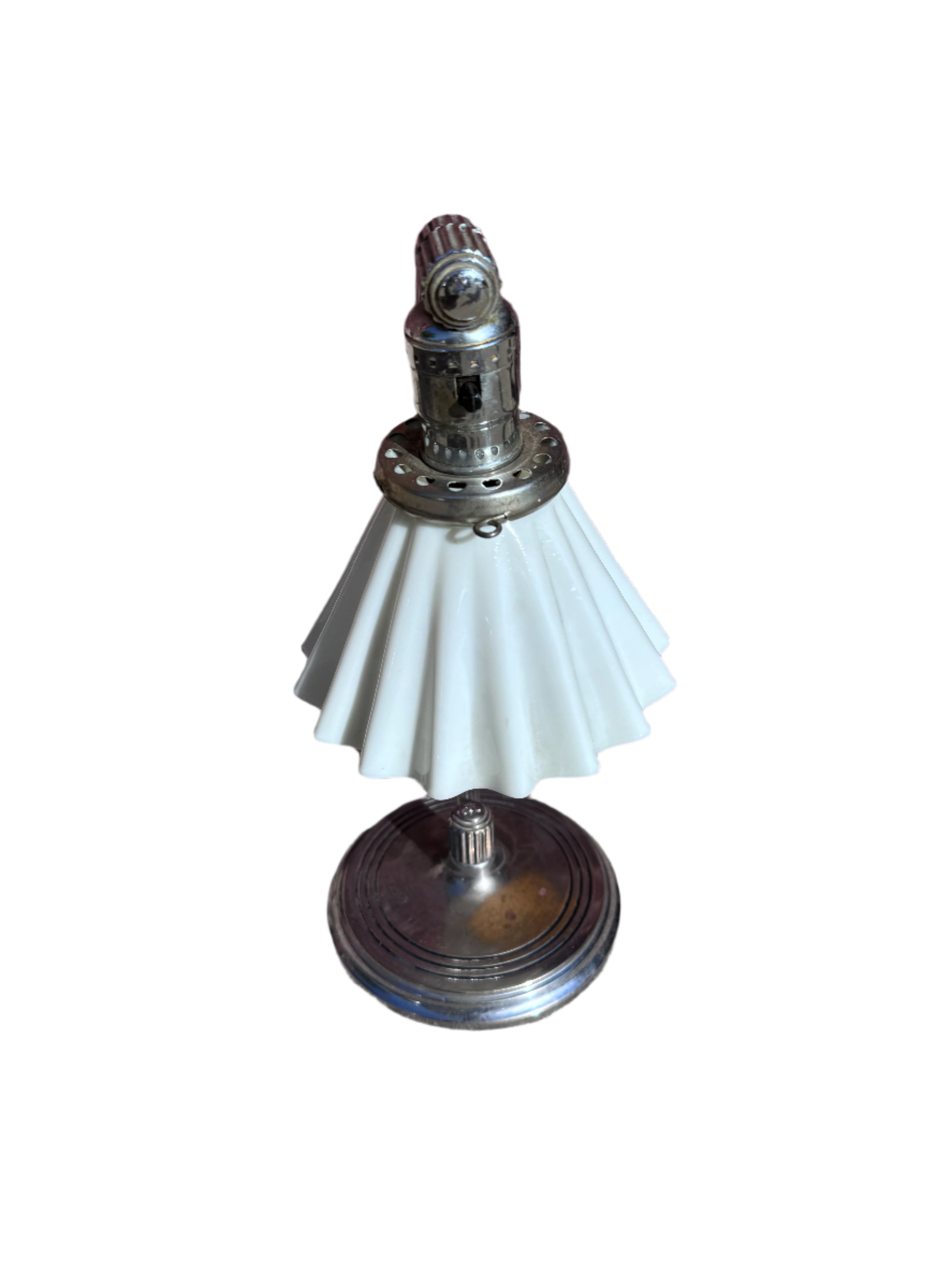 Vintage Art Deco Desk Lamp by Chase and Co.