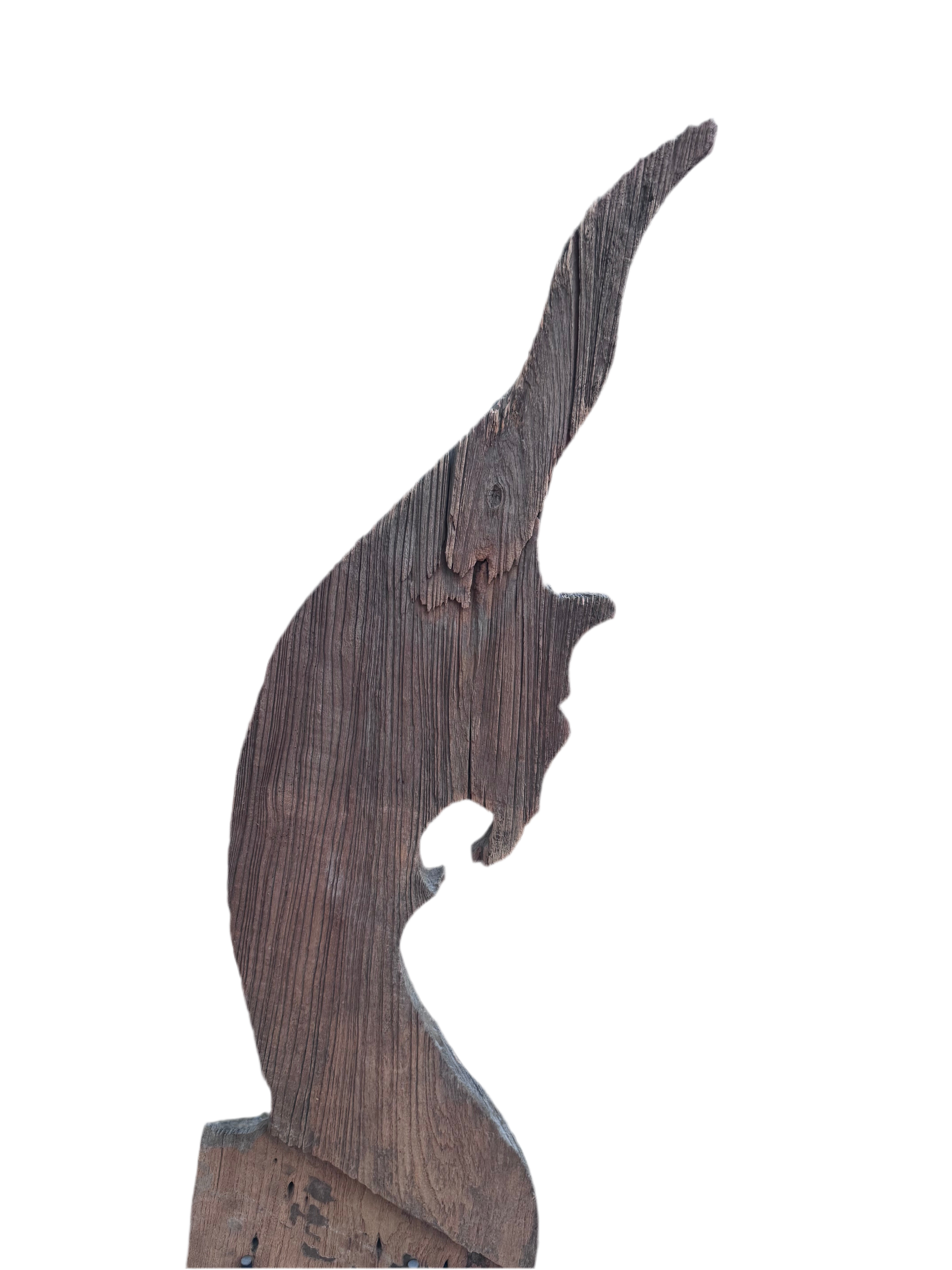 Antique Thai Naga Temple Finial