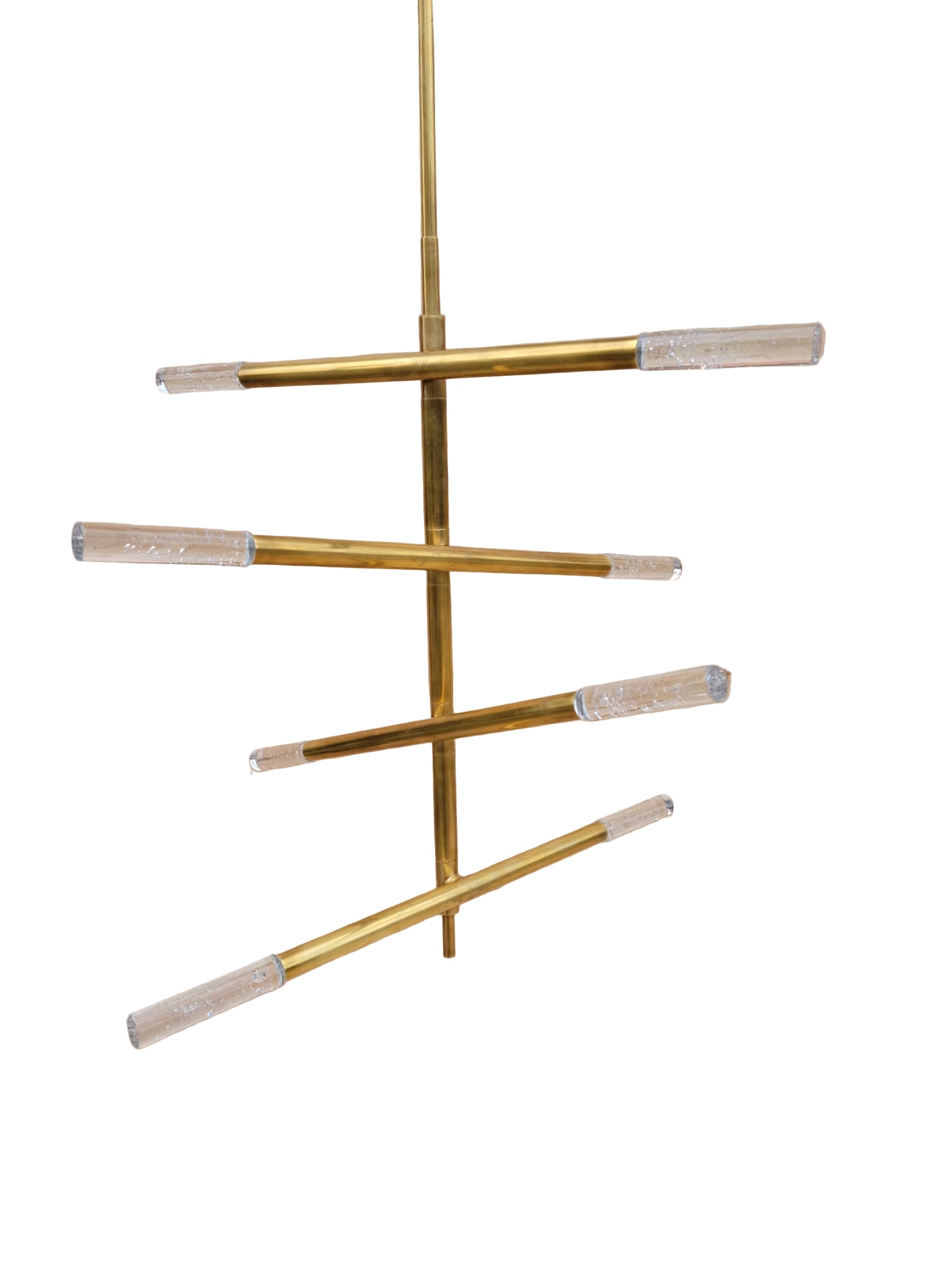 Kelly Wearstler Rousseau Articulating Chandelier in Brass Medium