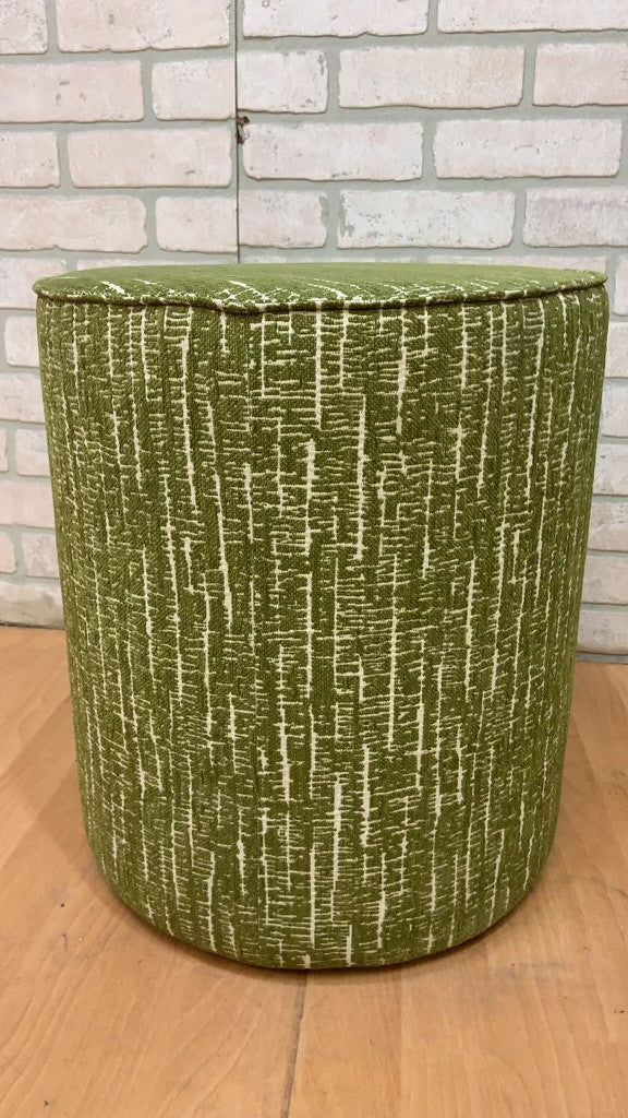 Modern Knoll Rockwell Unscripted Green Multi Swivel Bar and Low Stool - Set of 2