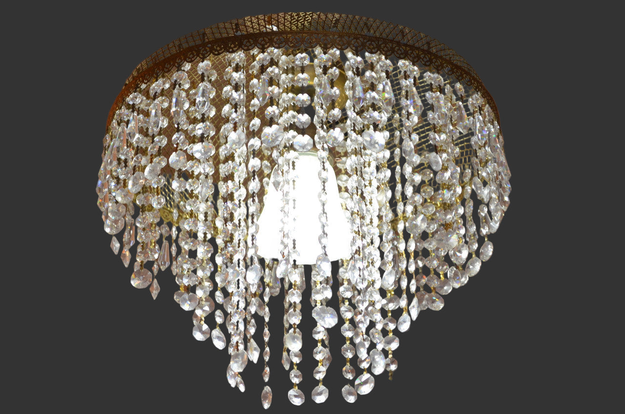 Vintage Austrian Crystal Chandelier