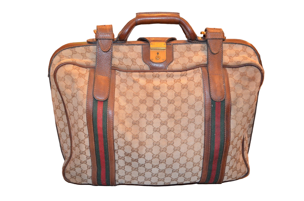 Vintage Gucci Traveling Bag Luggage