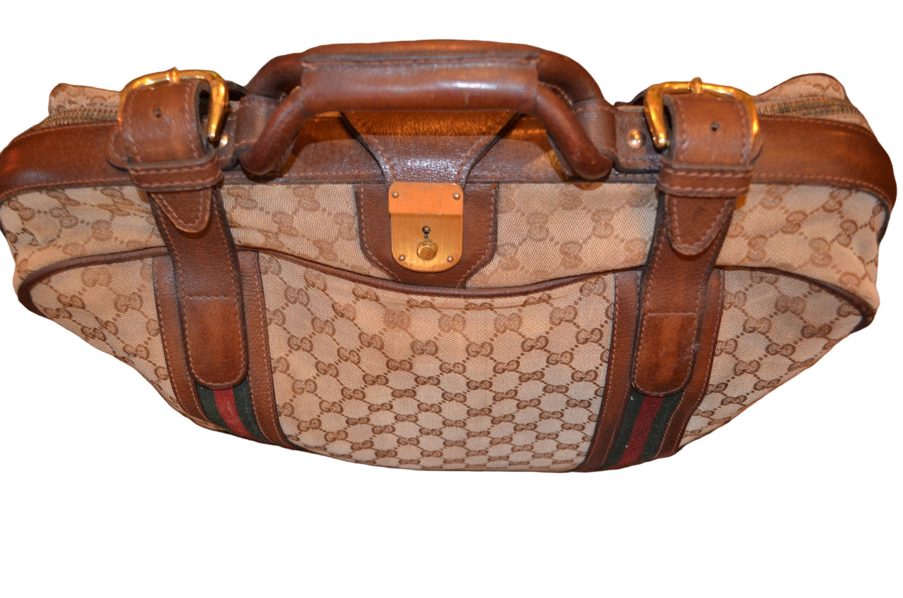 Vintage Gucci Traveling Bag Luggage