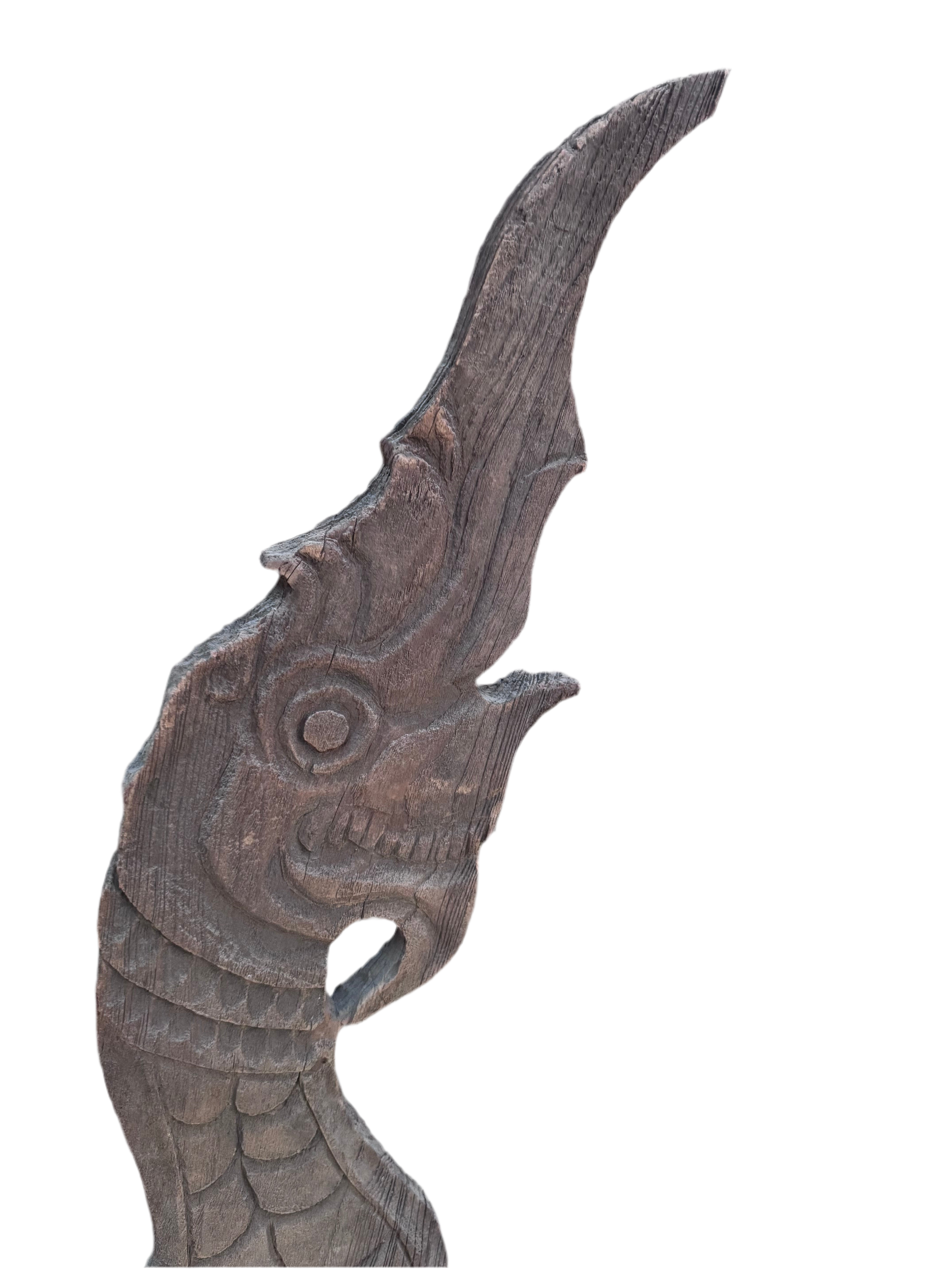 19th Century Thai Naga Temple Finial