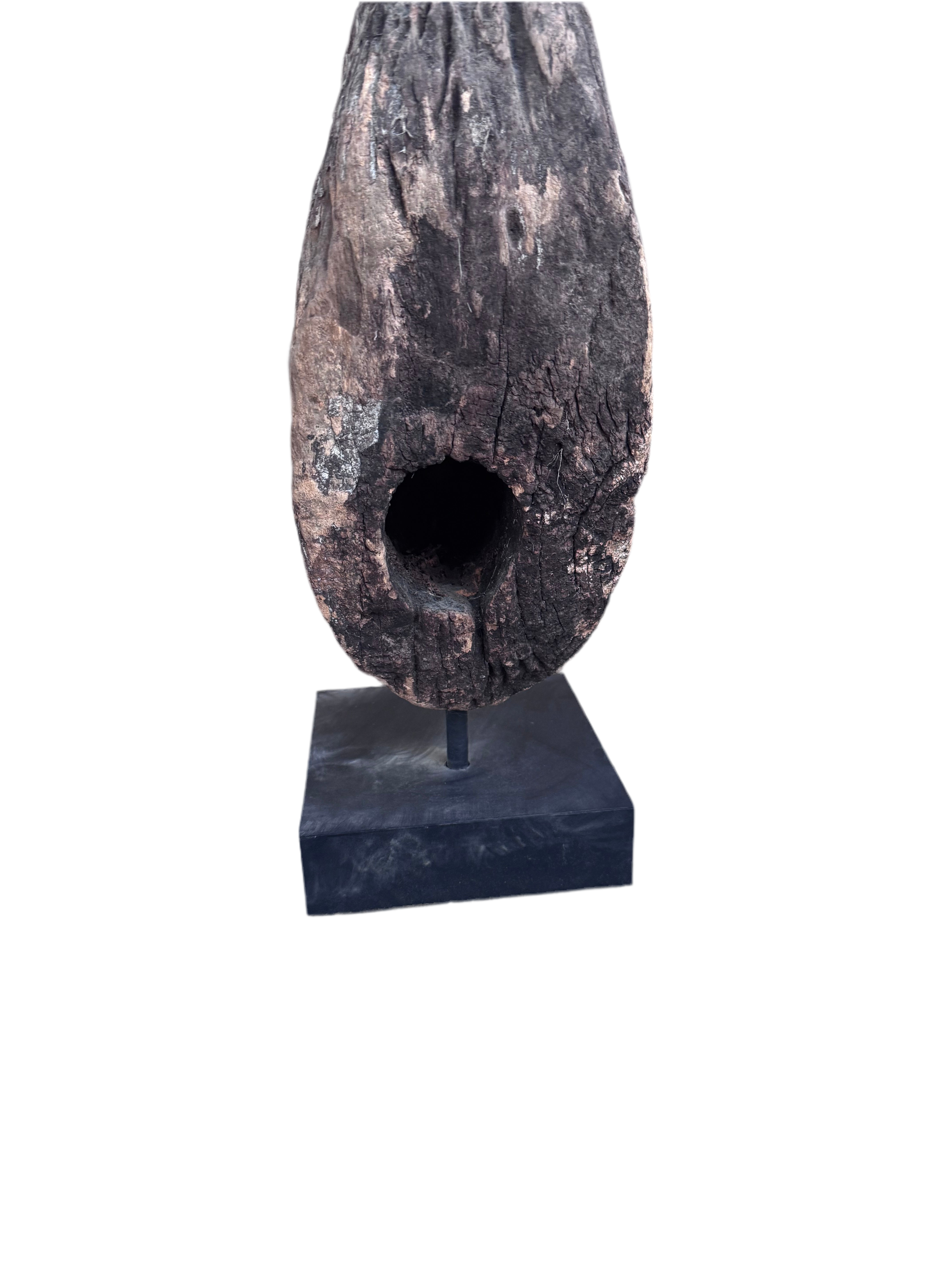 Antique Thai Naga Temple Finial with a Bell