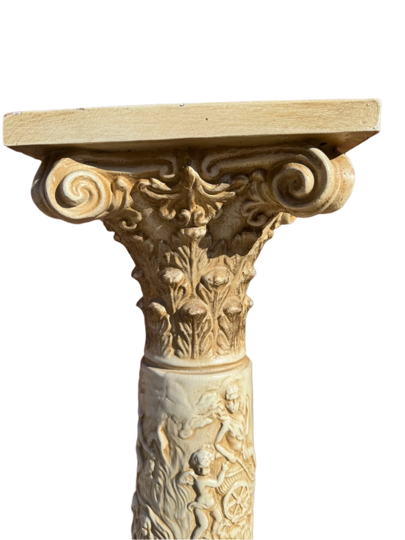 Vintage Neoclassical Style Roman Column Stand/Pedestal