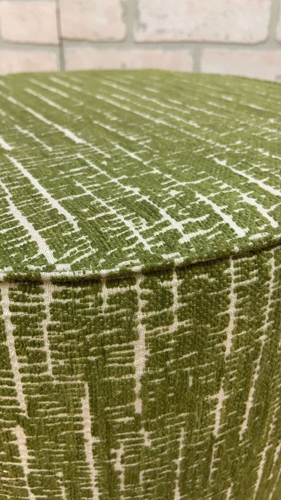 Modern Knoll Rockwell Unscripted Green Multi Swivel Bar and Low Stool - Set of 2