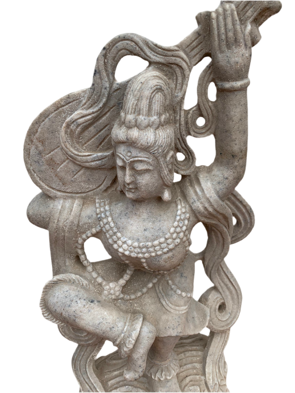 Antique Indian Saraswati Godess Statue