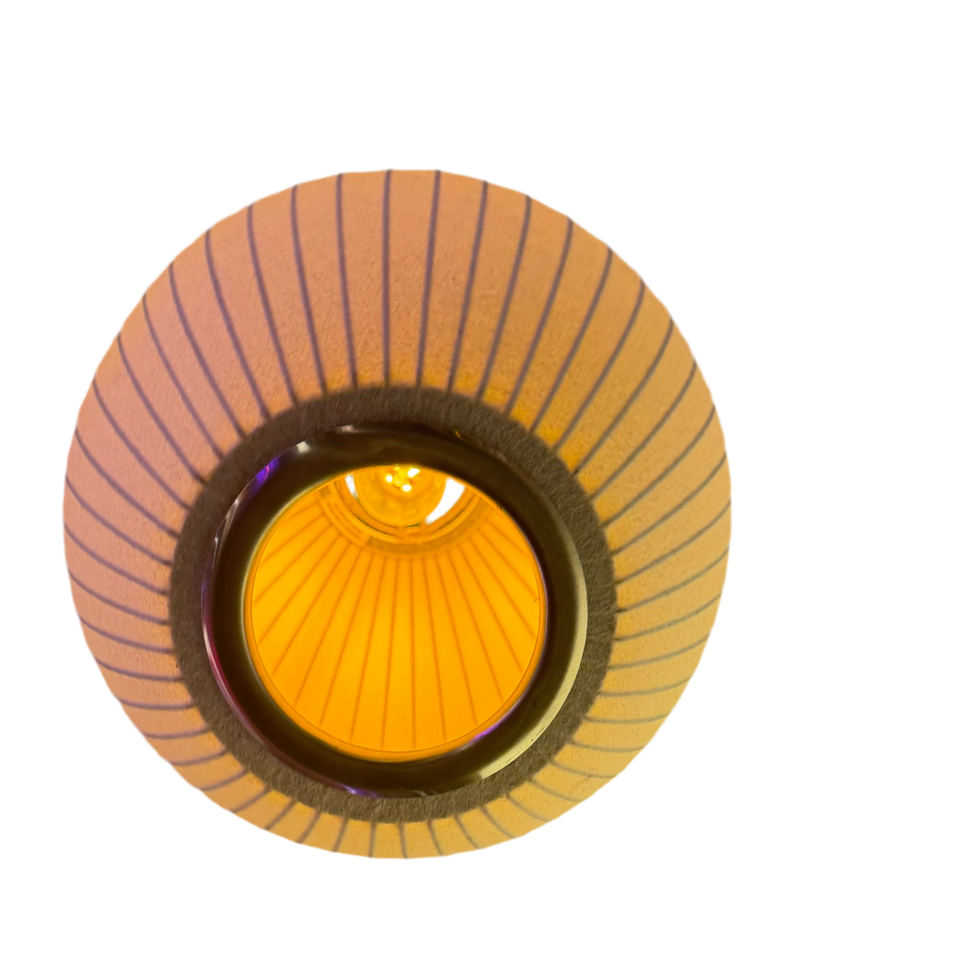 Mid Century Modern Atomic Style George Nelson Hanging Bubble Lamp