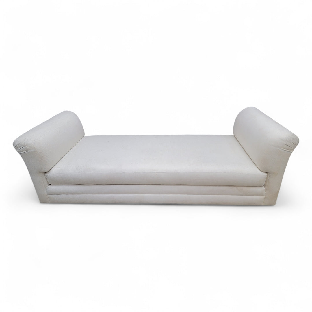 Postmodern Wide Arm Double Bench Lounge