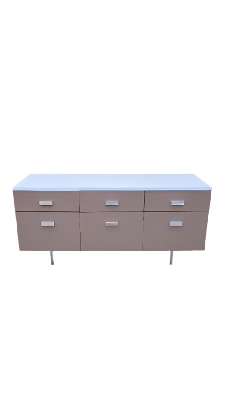 Mid Century Modern Management Group Metal Credenza by George Nelson for Herman Miller
