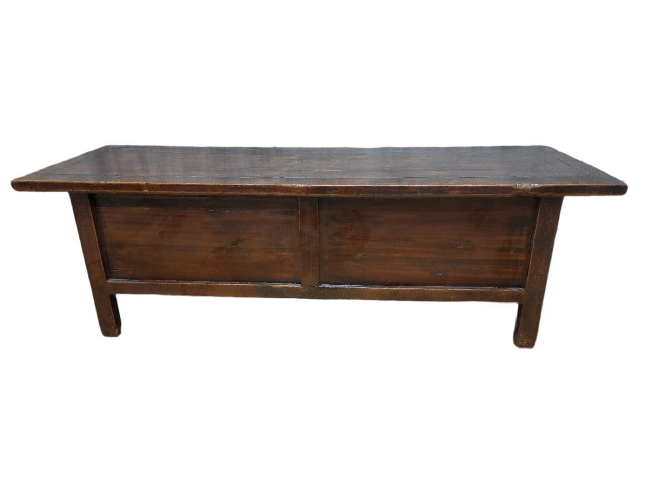 Antique Carved Shanxi Province Coffer Sideboard With Drawers