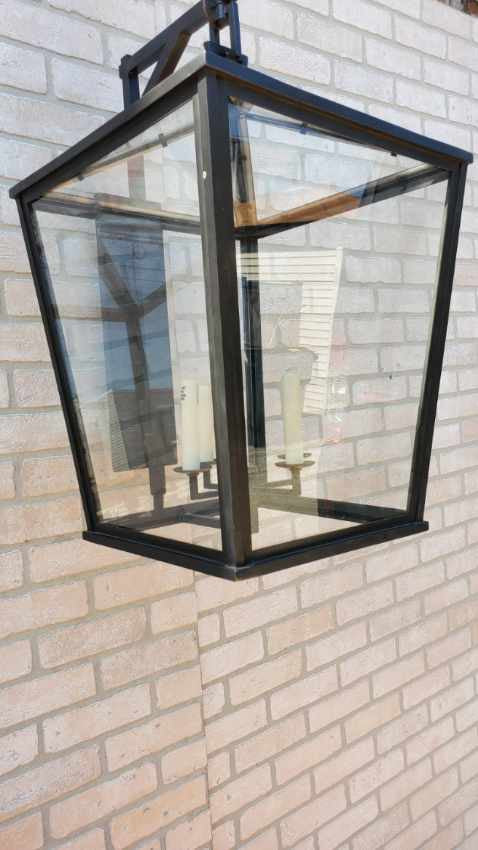 Visual Comfort E. F. Chapman Darlana Bronze Outdoor Wall Lantern