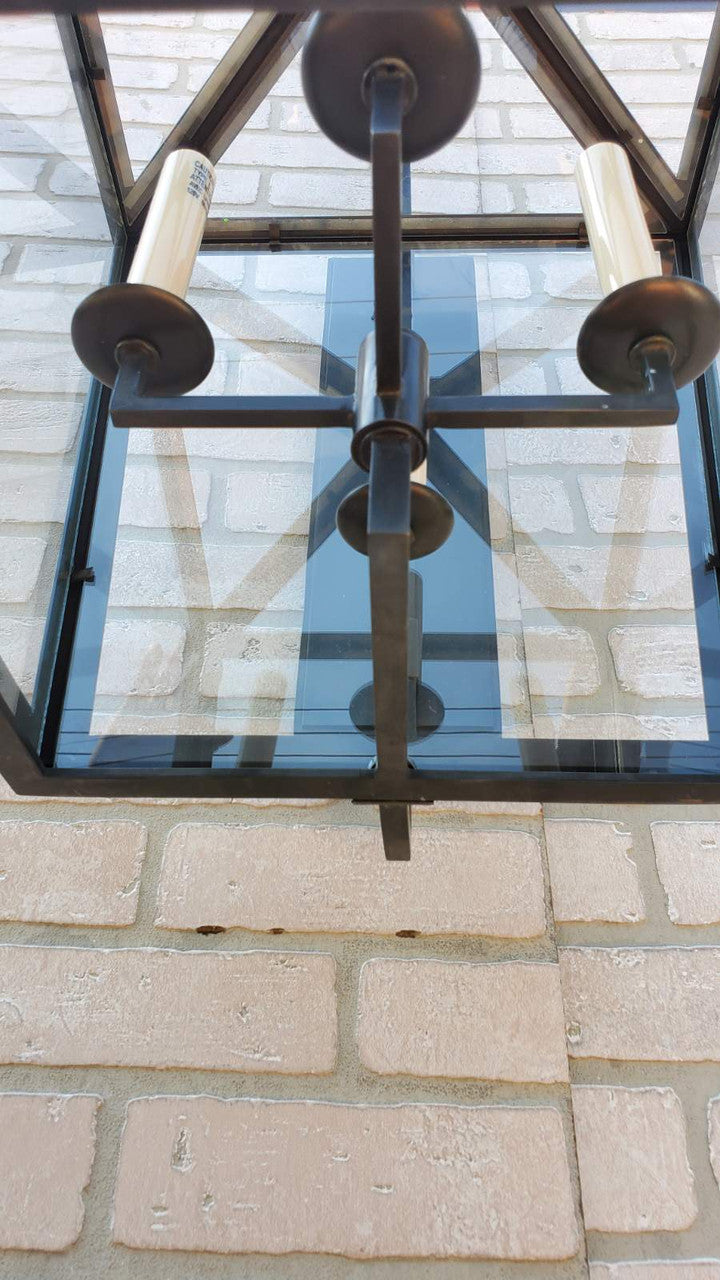 Visual Comfort E. F. Chapman Darlana Bronze Outdoor Wall Lantern