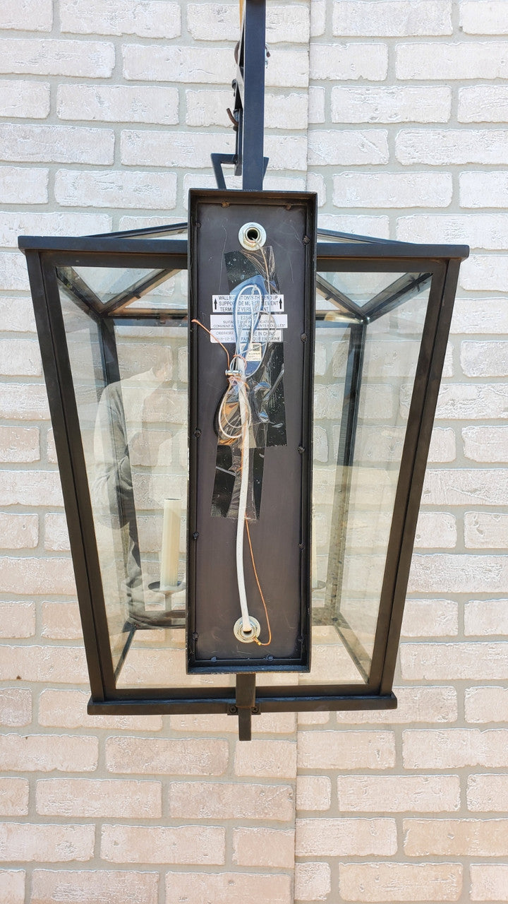 Visual Comfort E. F. Chapman Darlana Bronze Outdoor Wall Lantern