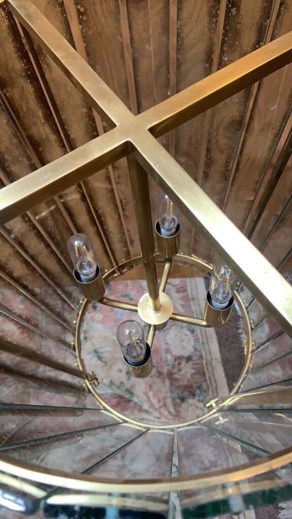 Cadence Small Tall Chandelier by Carrier and Company