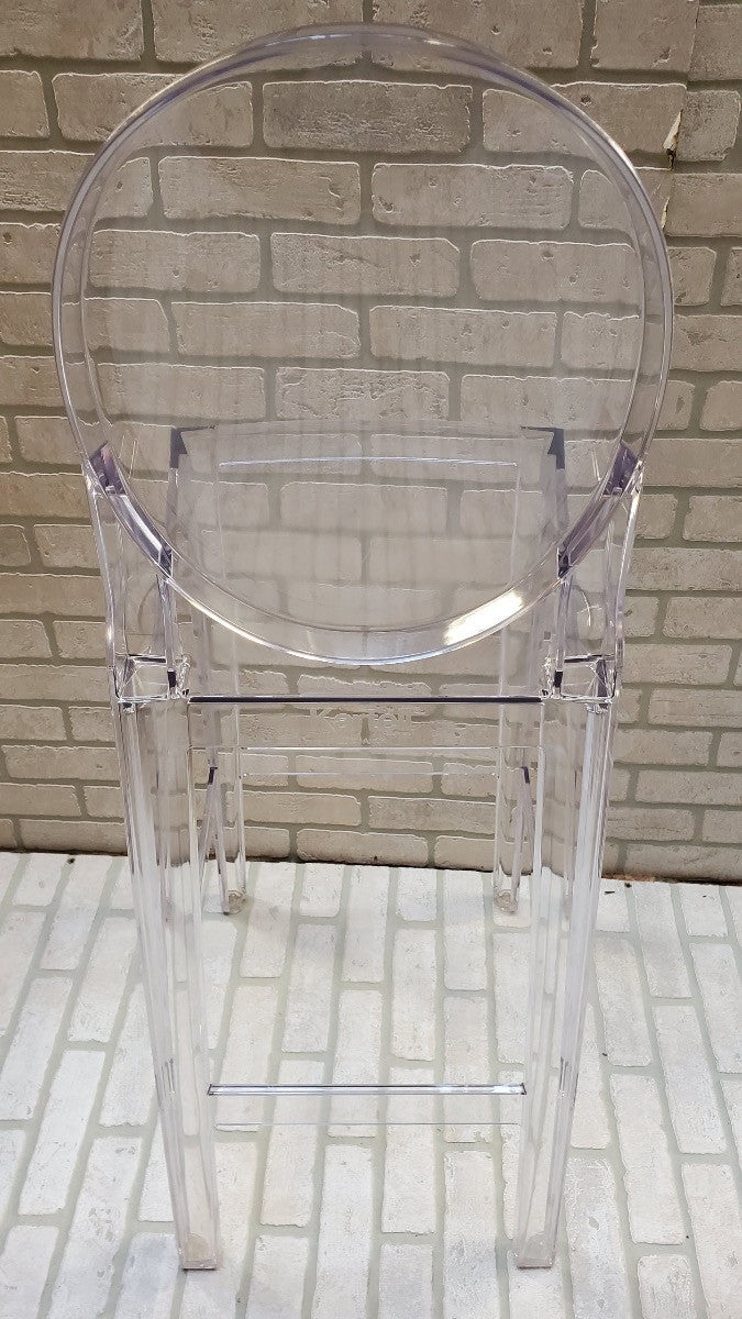 Victoria Ghost Bar Stool by Philippe Starck for Kartell