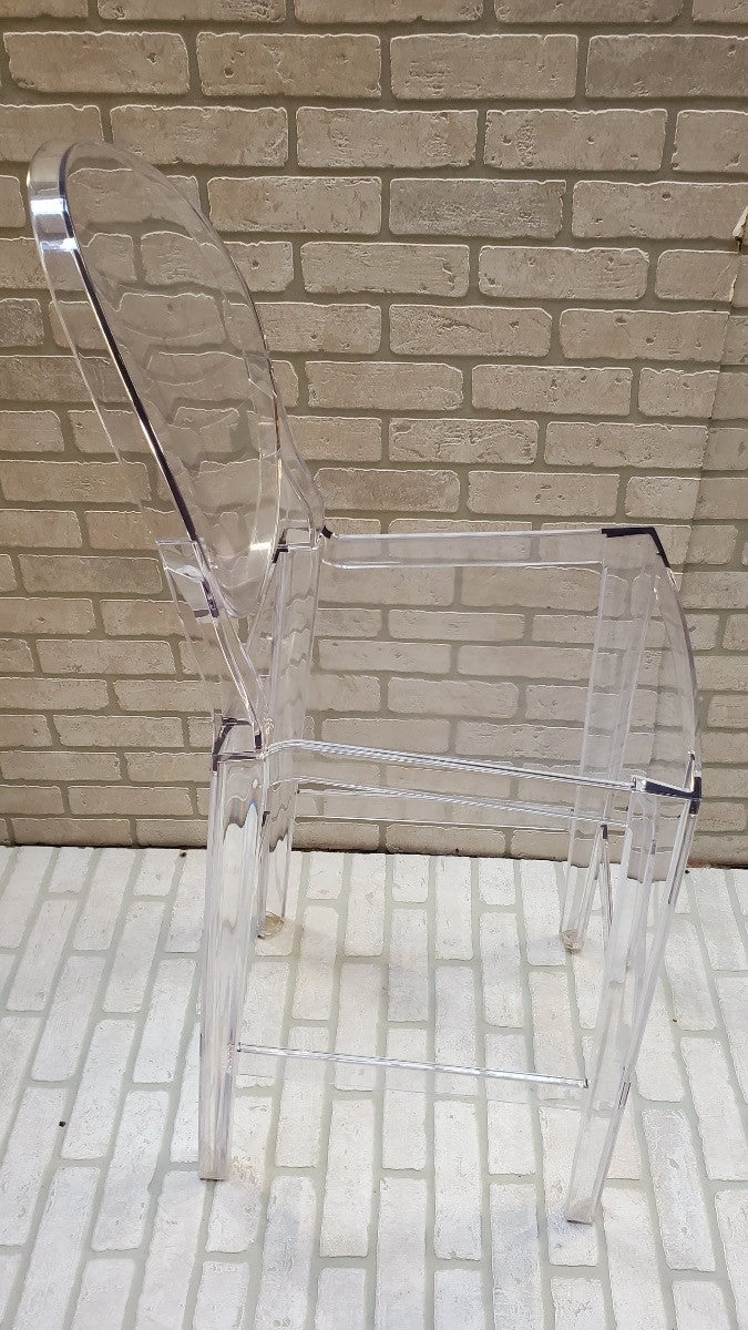 Victoria Ghost Bar Stool by Philippe Starck for Kartell