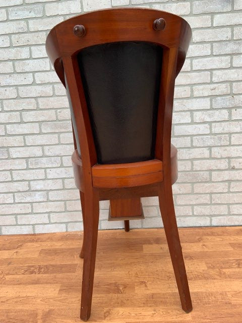 Antique Victorian Child's Feeding Chair with Chamber Pot