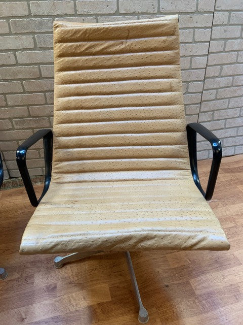 Mid Century Modern Eames Swivel Chairs - Pair