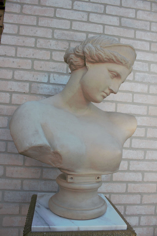 Vintage Greek Mythology Torso Bust of Ancient Greek Goddess Aphrodite of Milo