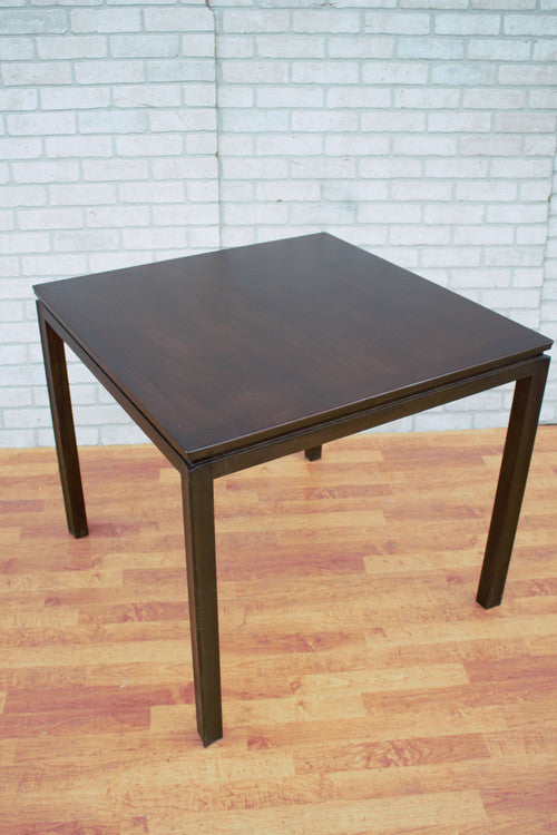 Mid Century Edward Wormley Square Game Table for Dunbar