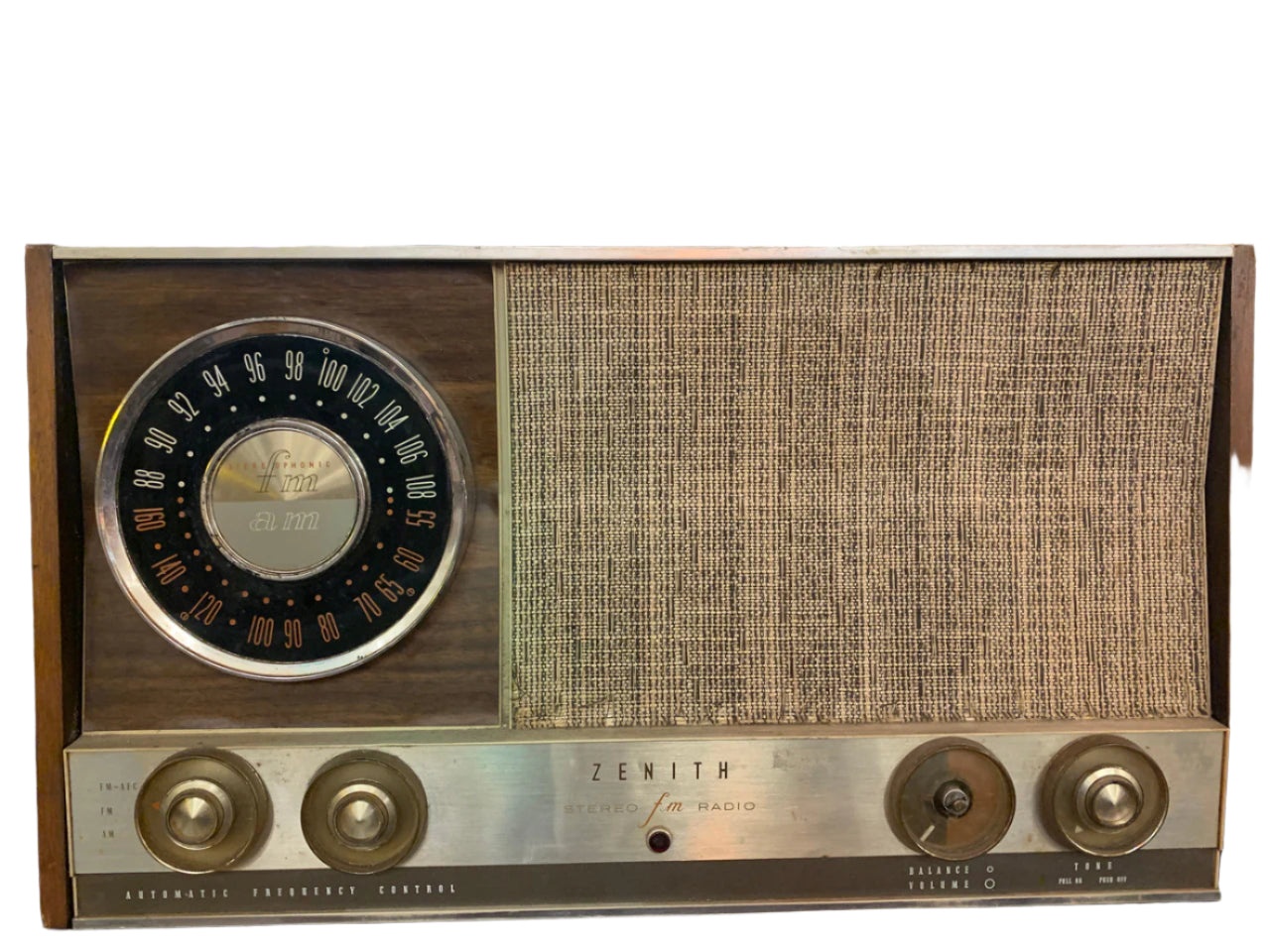 Vintage Zenith AM/FM Radio Model MJ1035