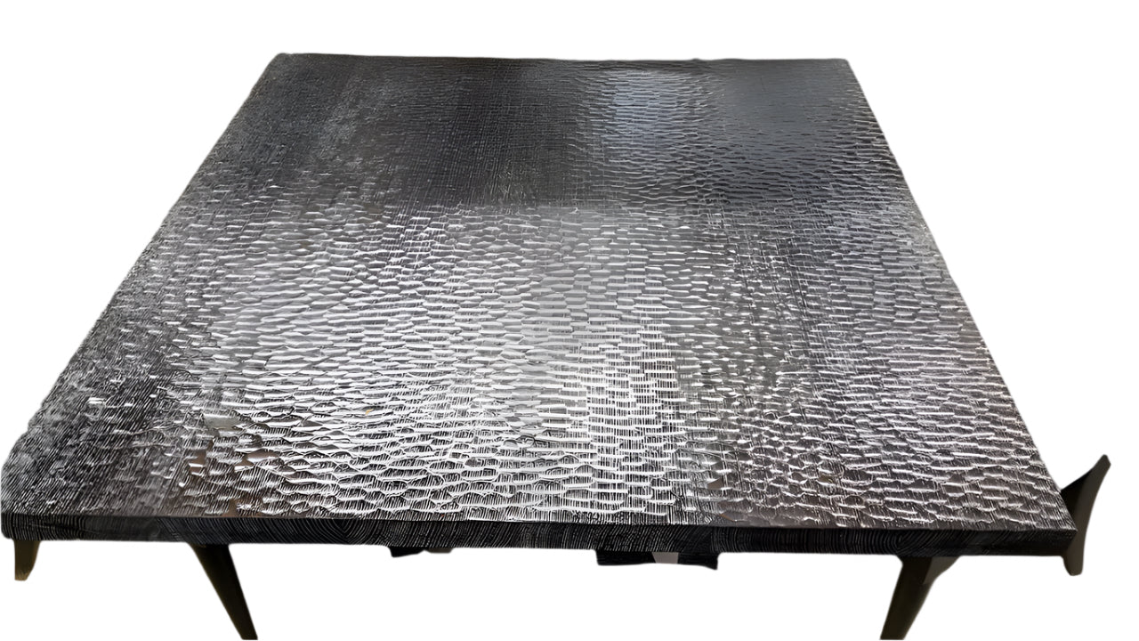 Mid Century Modern Sculptural 5 Piece Dining Set by Niedermaier