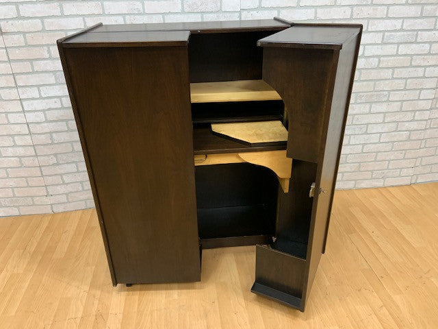 Mid Century Modern Modern Magic Box Compact Home Office Desk
