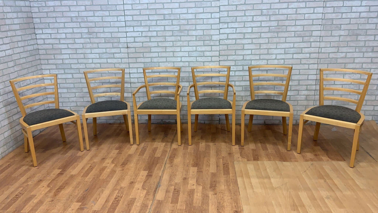 Mid Century Modern Raul De Armas for Knoll Studio Dining Chairs - Set of 6