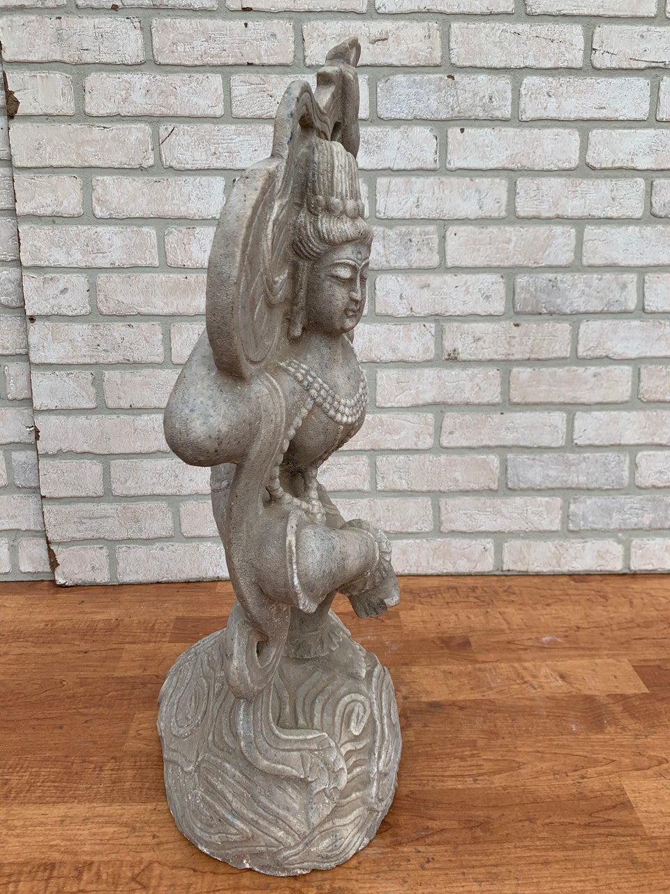 Antique Indian Saraswati Godess Statue