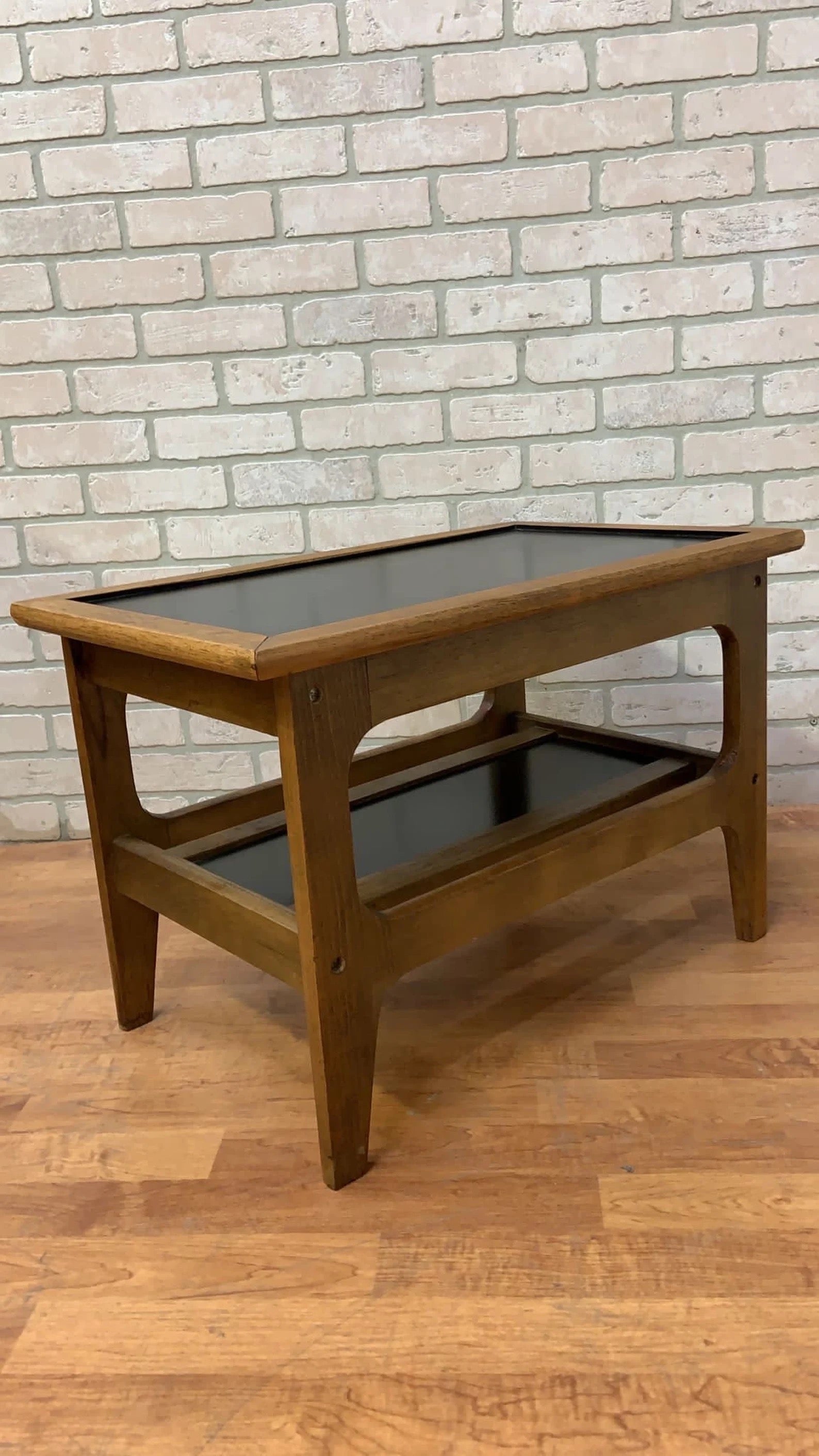 Mid Century Danish Two Tier End/Side/Serving Table